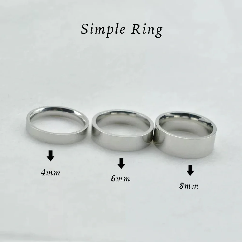 Titanium Matte Wide Basic Blk Gld Band Ring 8-12